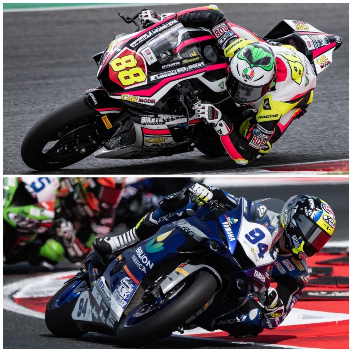 A Barcellona, Matteo Patacca con Federico Caricasulo, nel WorldSSP